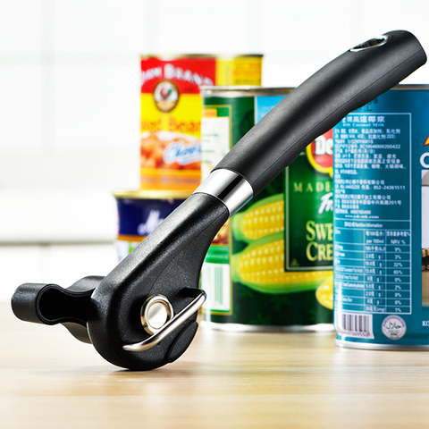 SAFE STAINLESS STEEL CUTTING CAN OPENER